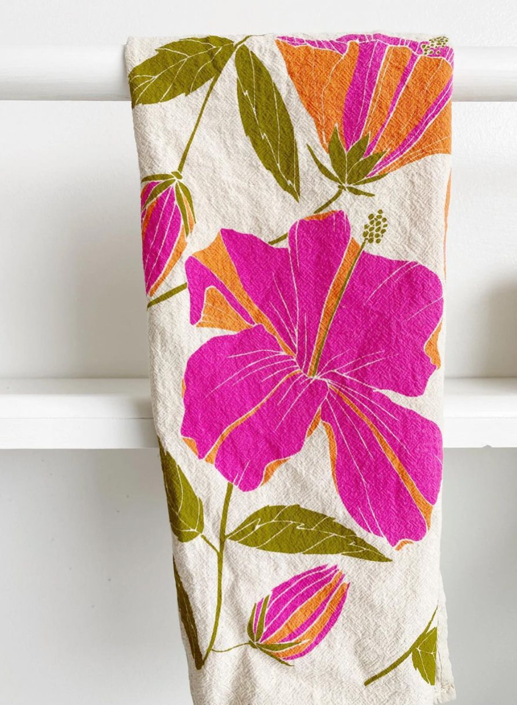 noon designs - Hibiscus Tea Towel
