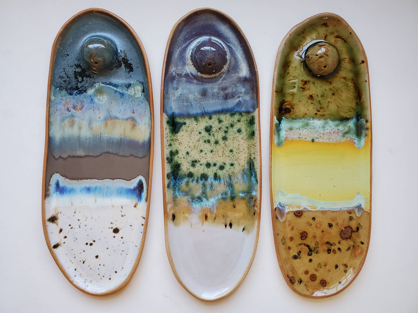 CURIOUS CLAY - Long Incense Dish