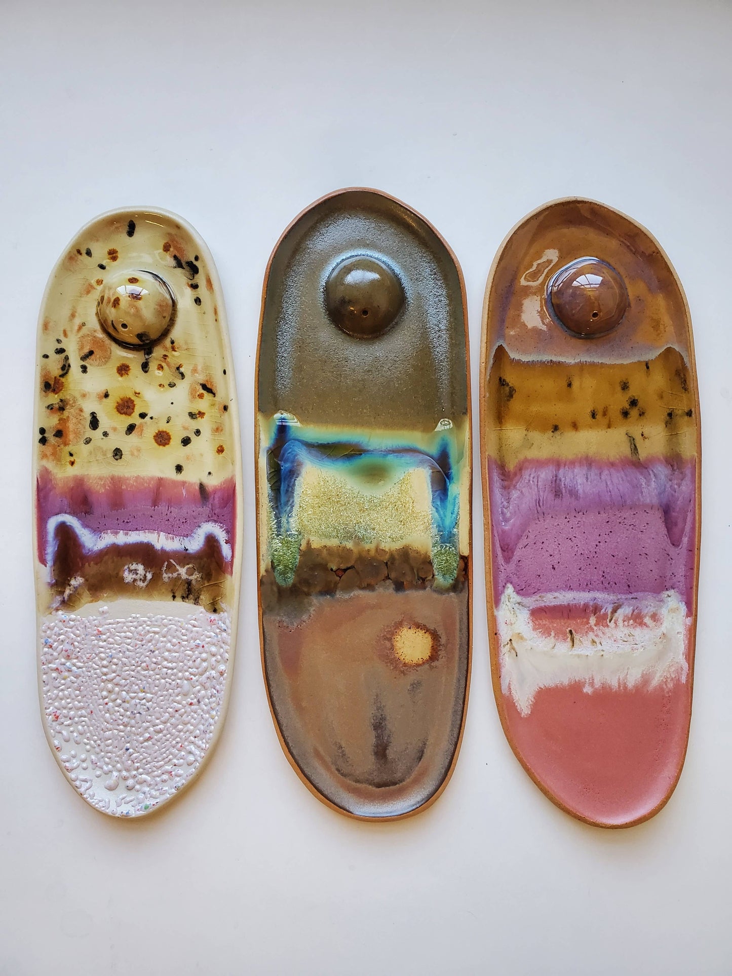 CURIOUS CLAY - Long Incense Dish