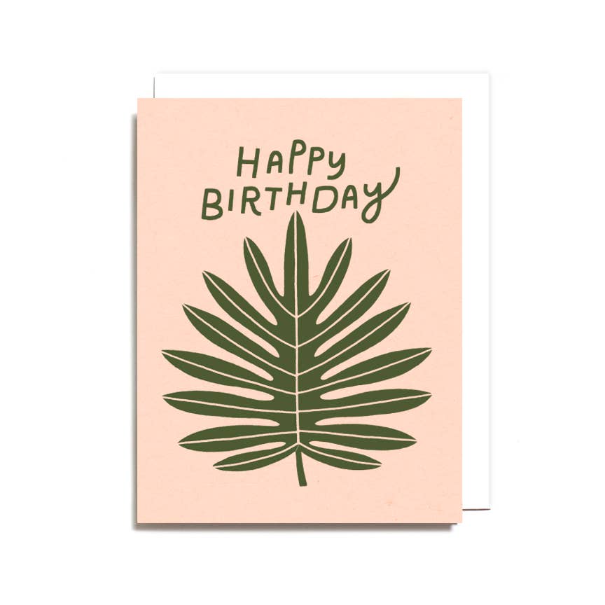 Worthwhile Paper - Birthday Leaf Card