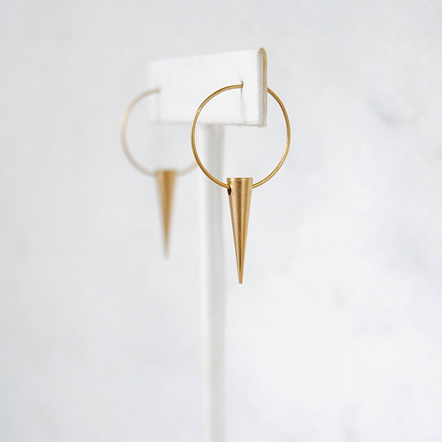 SPARKLEFARM - Spike Hoop Earrings
