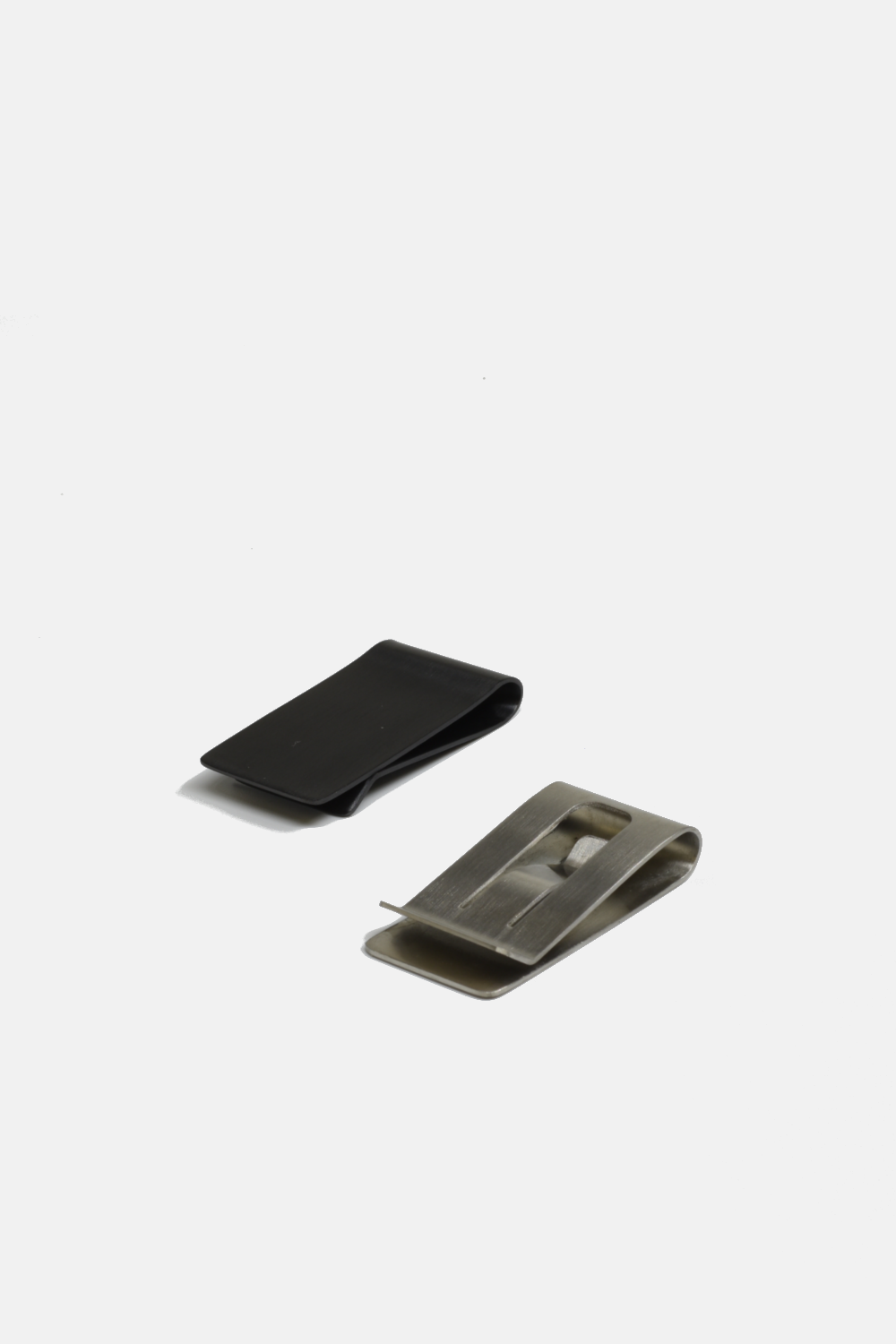 Curated Basics - Black Oxidized Steel Money Clip