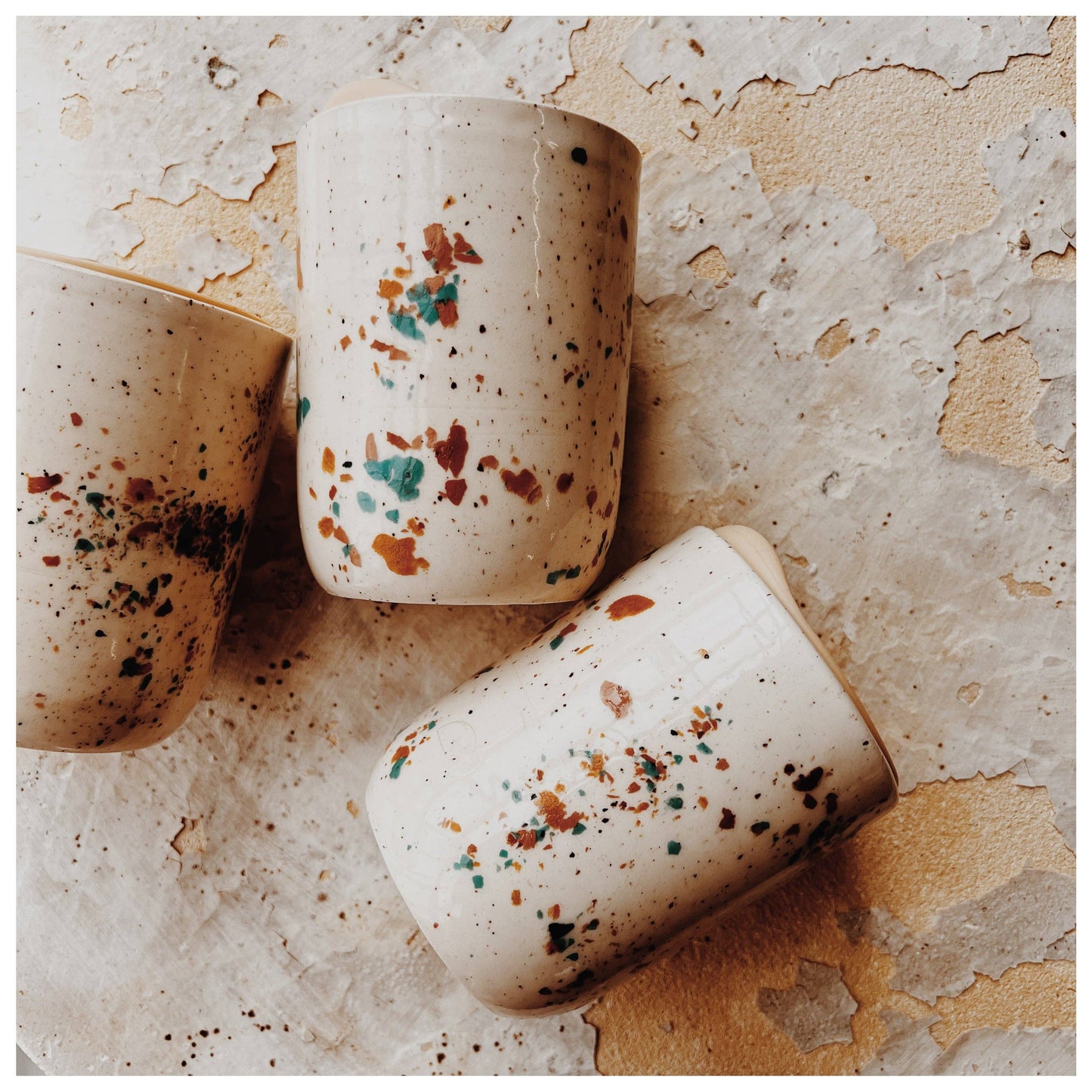 Good Hearted Woman - Confetti Commuter Cup: Light pink