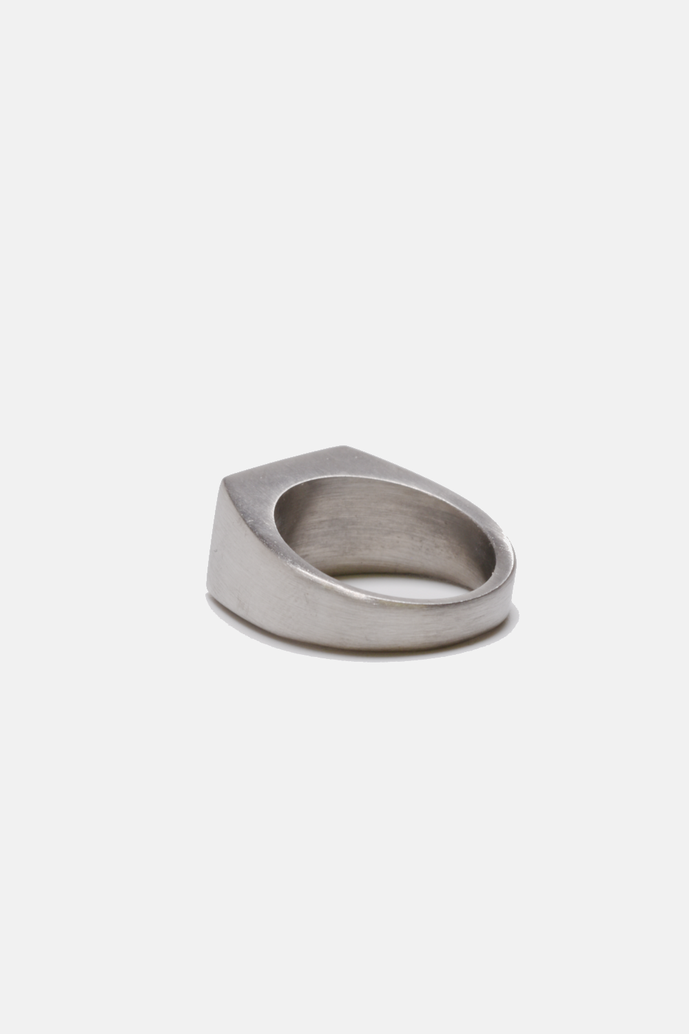 Curated Basics - Turquoise Inlay Ring: Steel / 8