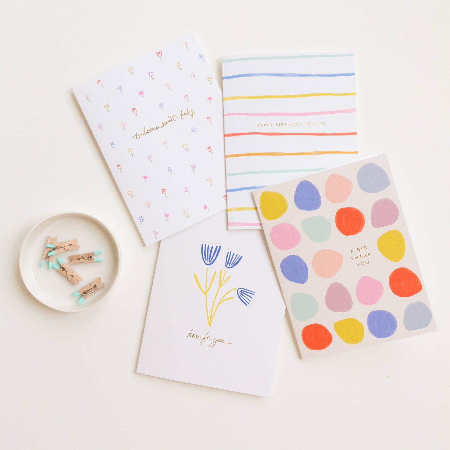 Ramona & Ruth - Big Thank You Dots Card