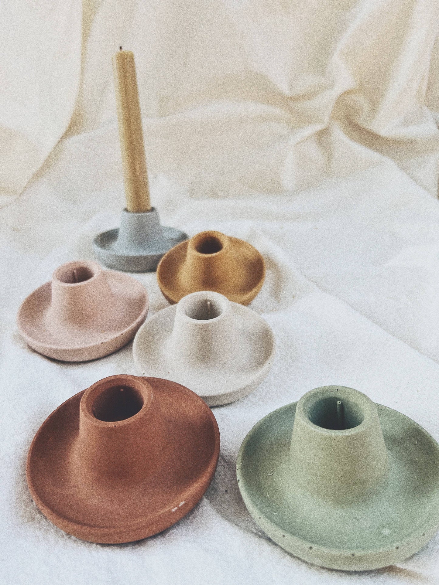 Whiskey + Wine - candle holder No. 4: Sand