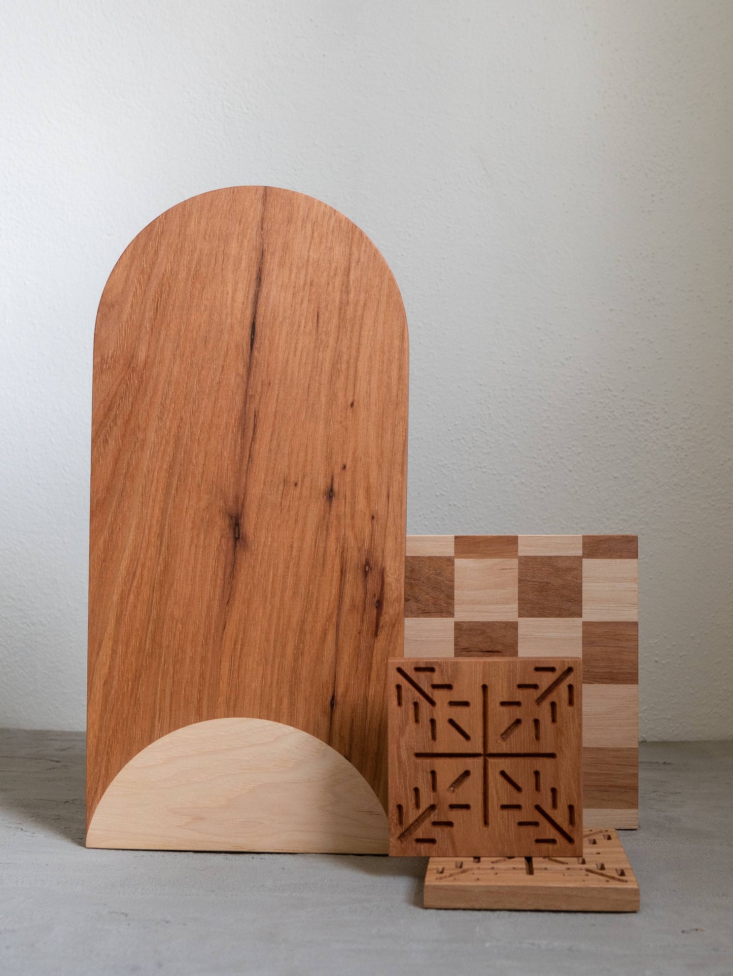 TIMBERMADE - Double arch charcuterie board: LIGHT