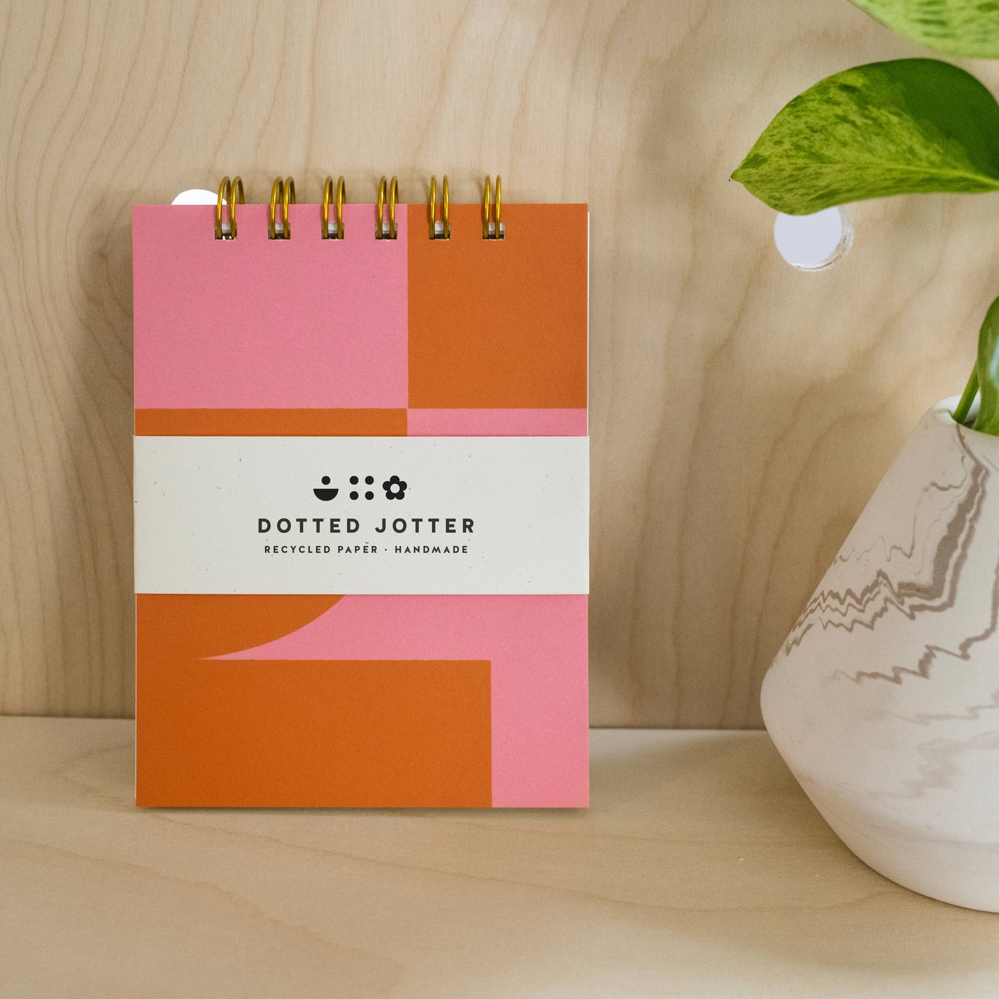 Worthwhile Paper - Vibrance Geometry Dotted Jotter Notebook