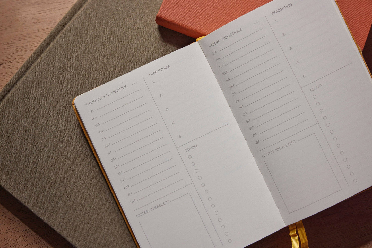 Anecdote Goods - The Daily Planner: Dutch Blue