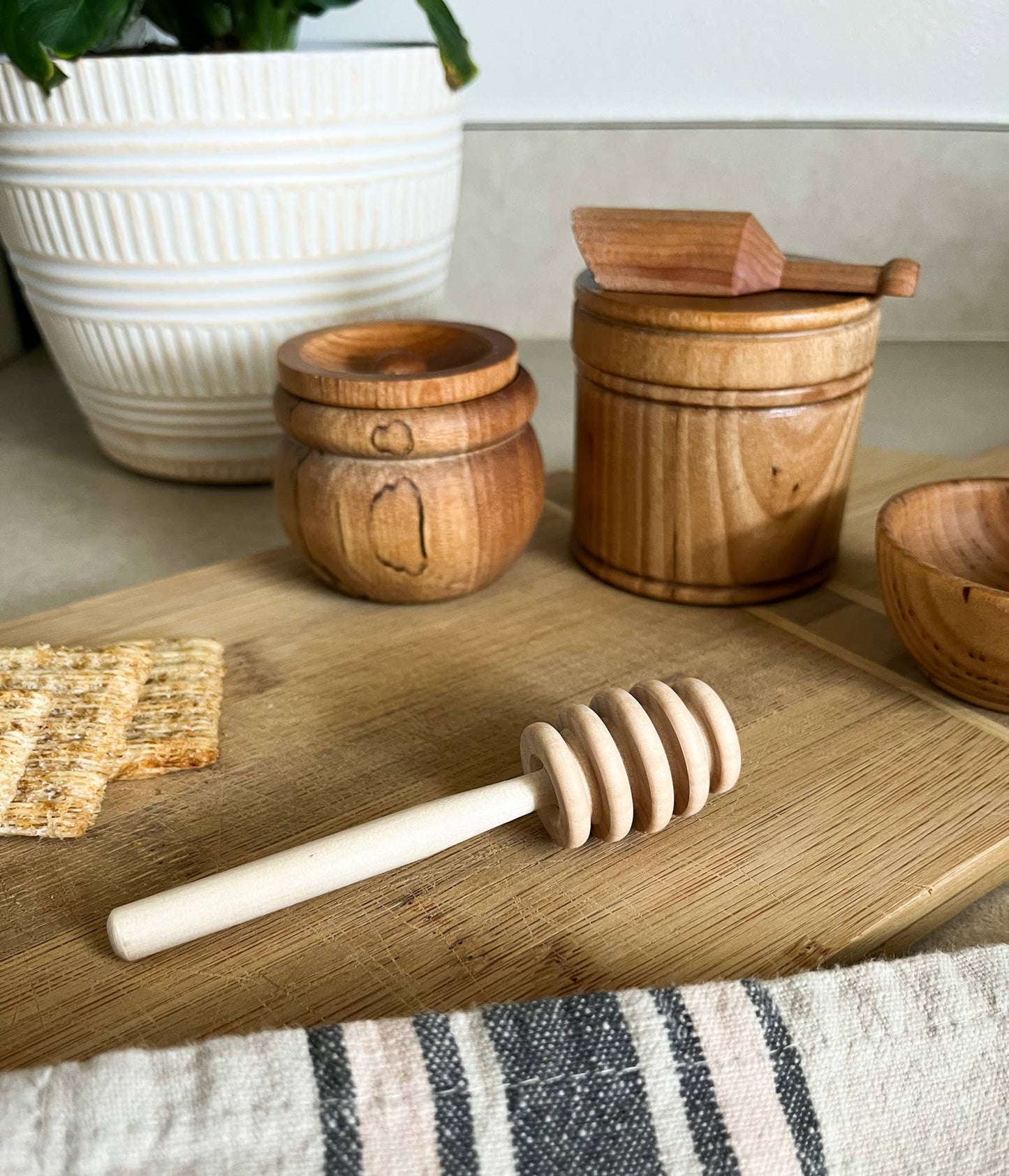 Honey Dipper/Wooden Honey Dipper