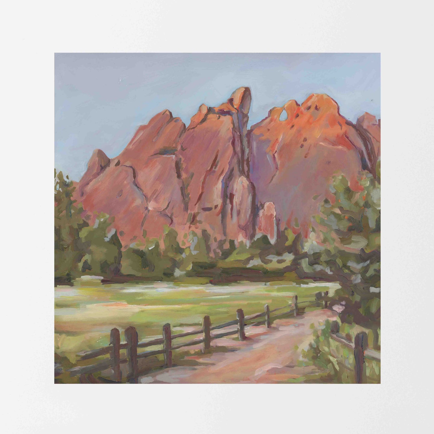 Alternating Colors PRINT unframed