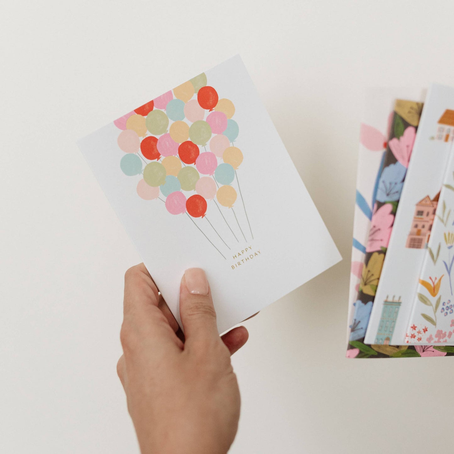 Ramona & Ruth - Birthday Balloons Card