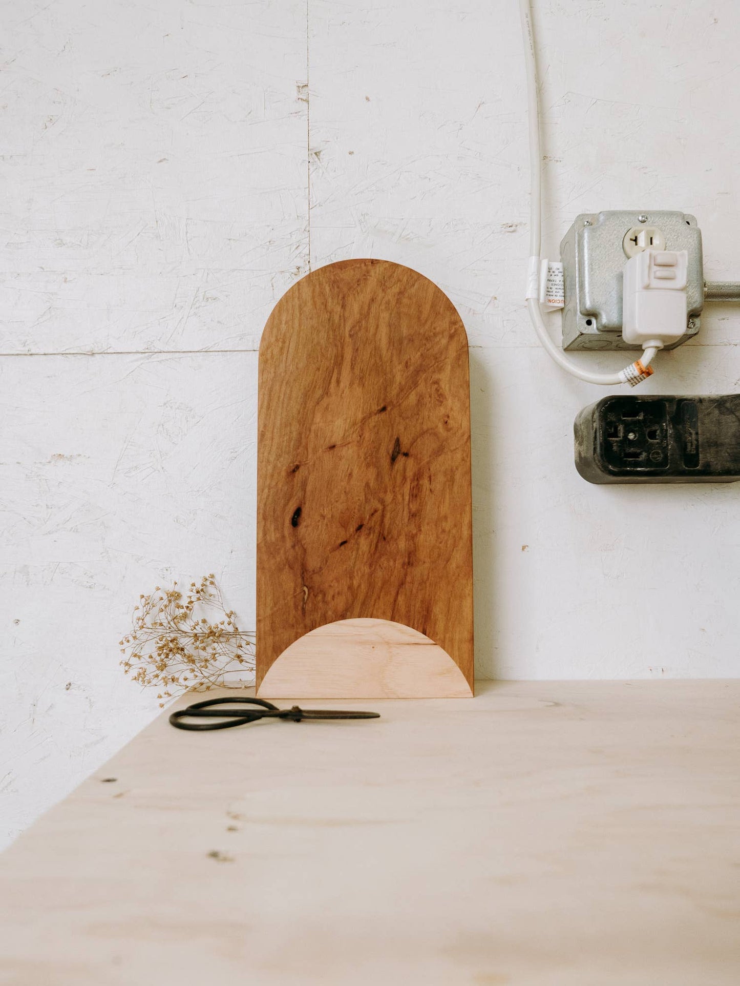 TIMBERMADE - Double arch charcuterie board: LIGHT
