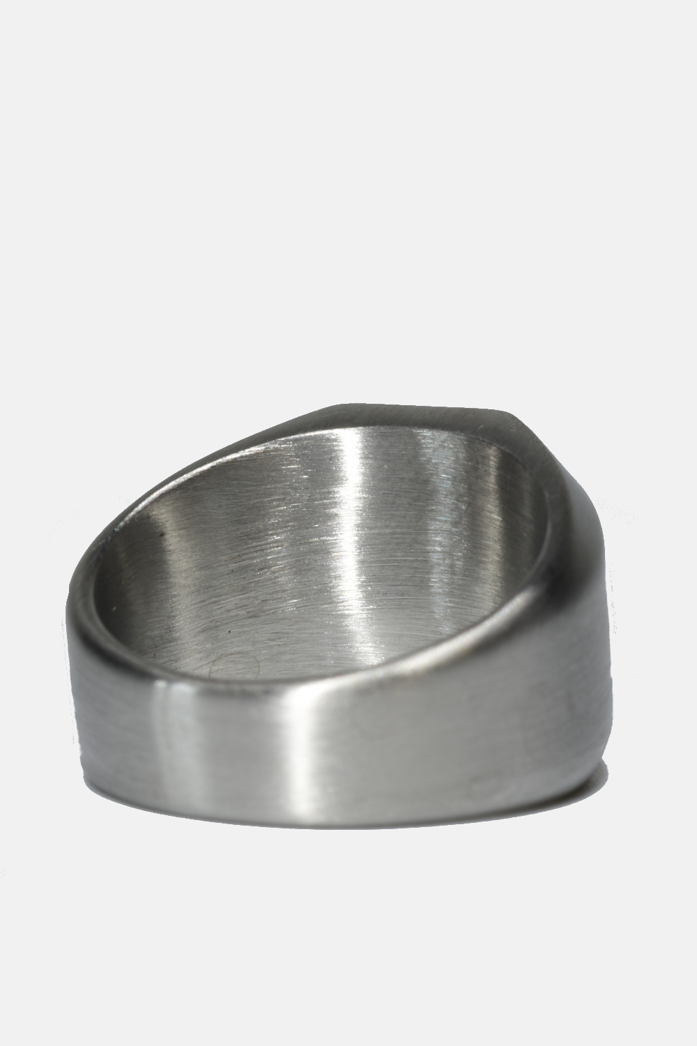 Curated Basics - Oynx Inlay Octagon Ring: 11
