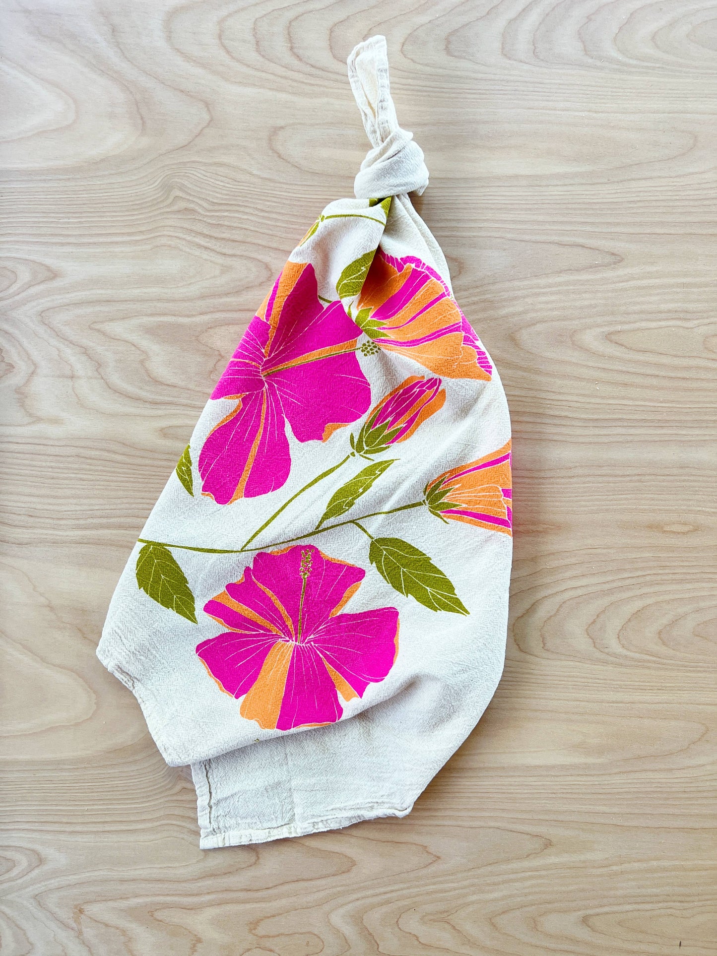 noon designs - Hibiscus Tea Towel