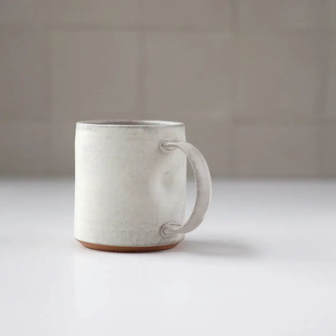 Gravesco Pottery - Smooth Handmade Pottery Mug | Minimalist Coffee Cup : Black