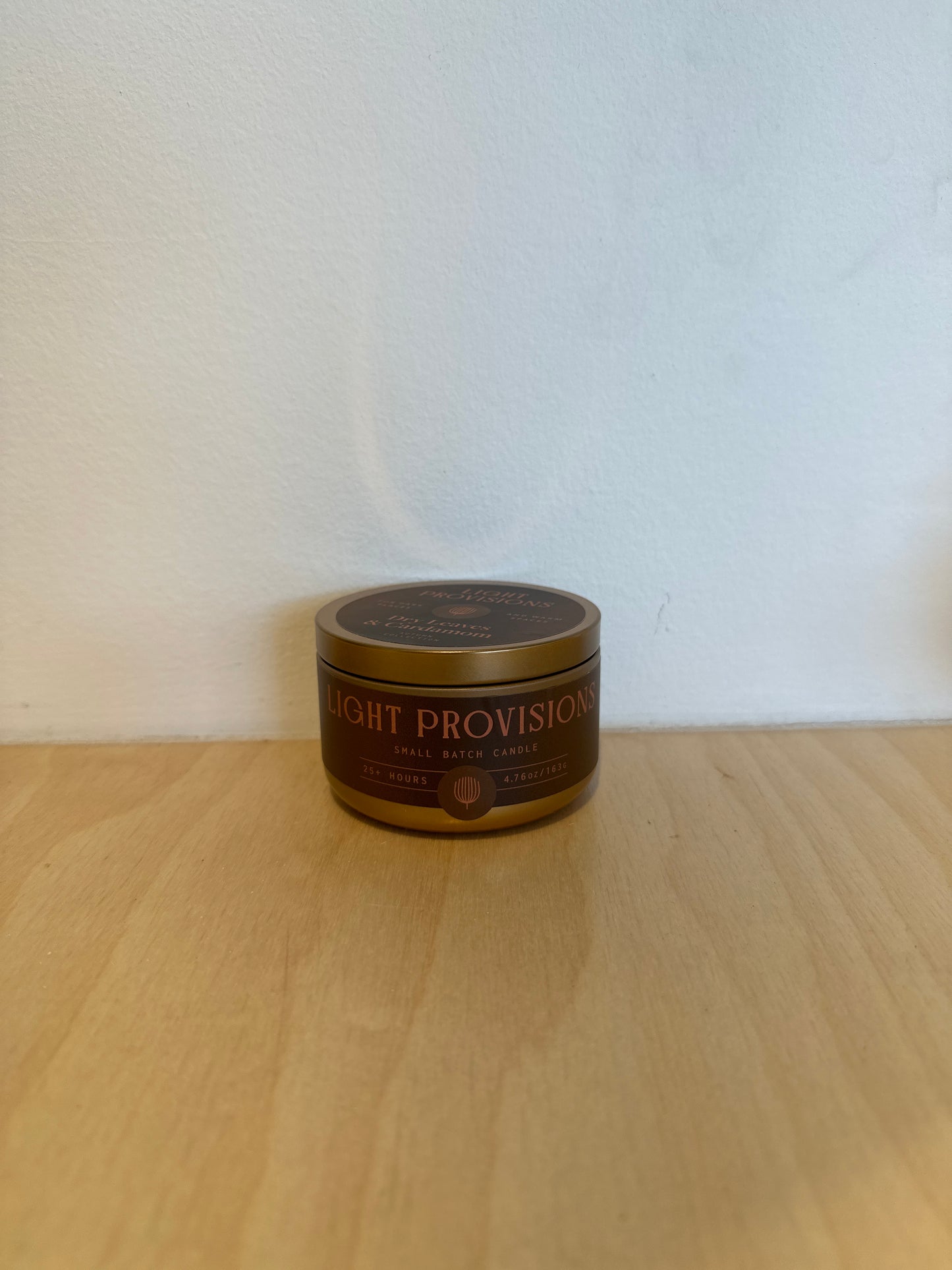 Dry Leaves and Cardamom Candle - 4.76 oz - Light Provisions