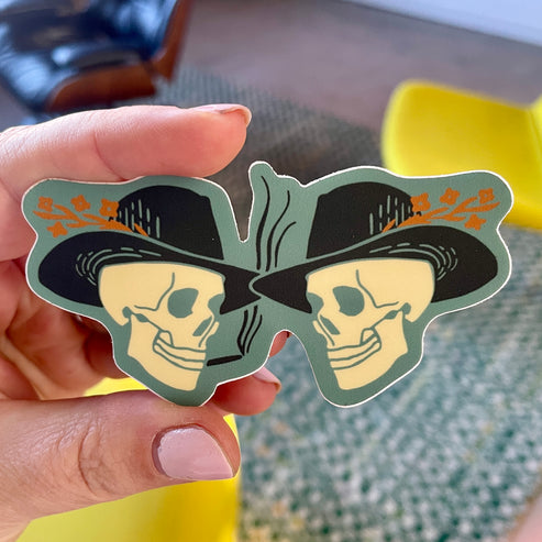 Dead Ringer Sticker - Caroline Clark