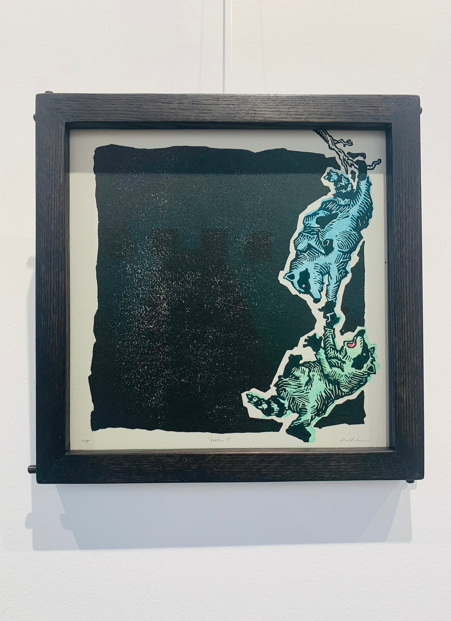 "Brother!!" Print Framed