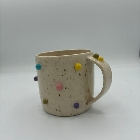 Toots Ceramics - 13 oz Porcelain Sprinkles Mug