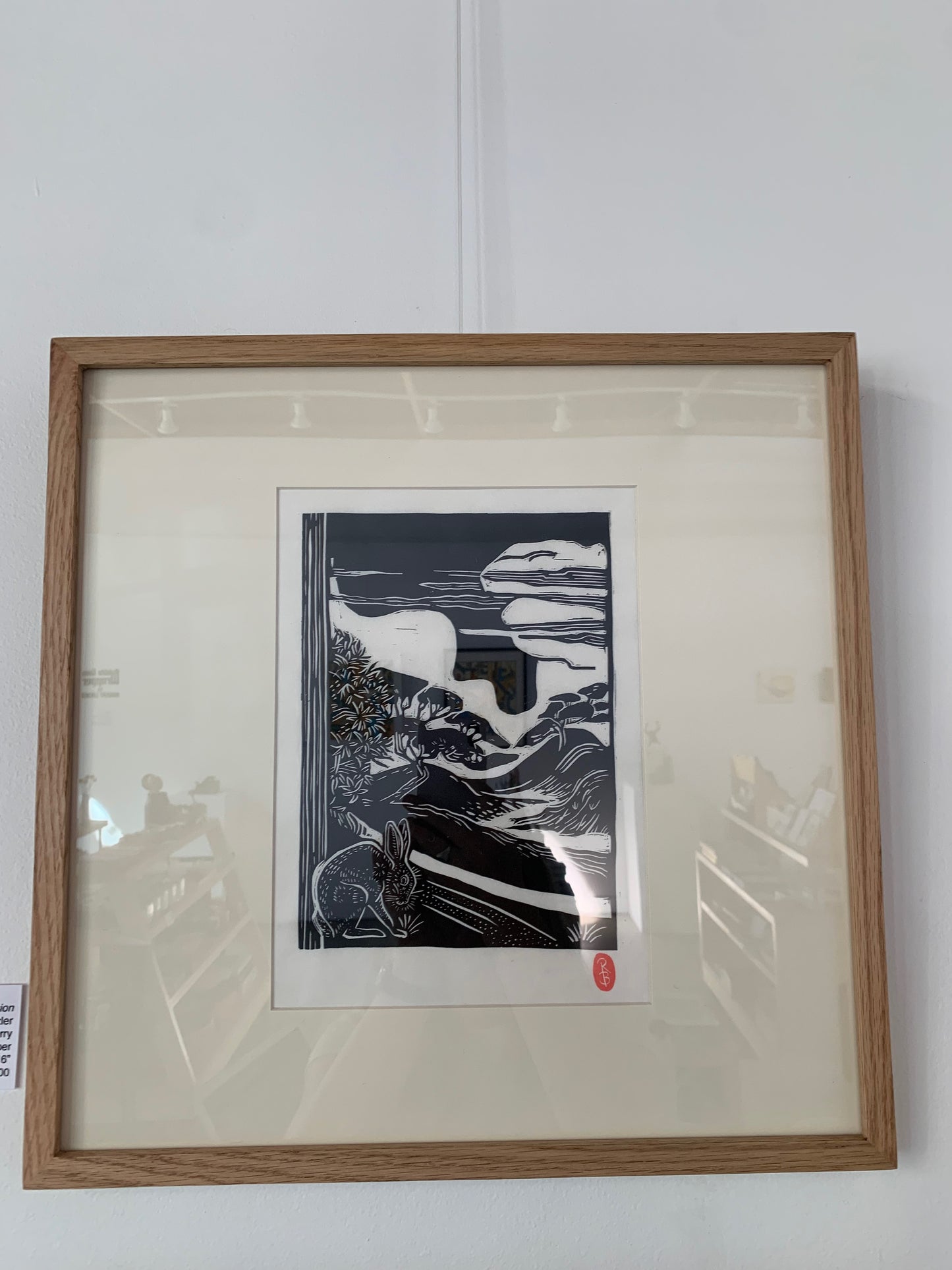 "Accession" framed