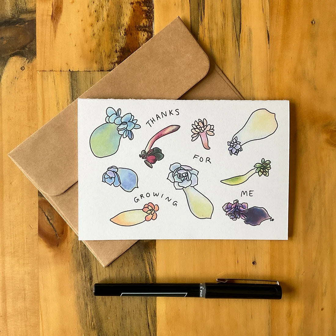 Mother's Day Growing Me Greeting Card