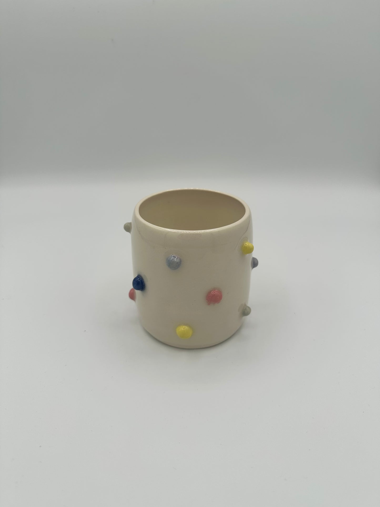 Toots Ceramics - Porcelain Dots Tumbler (Pastel)
