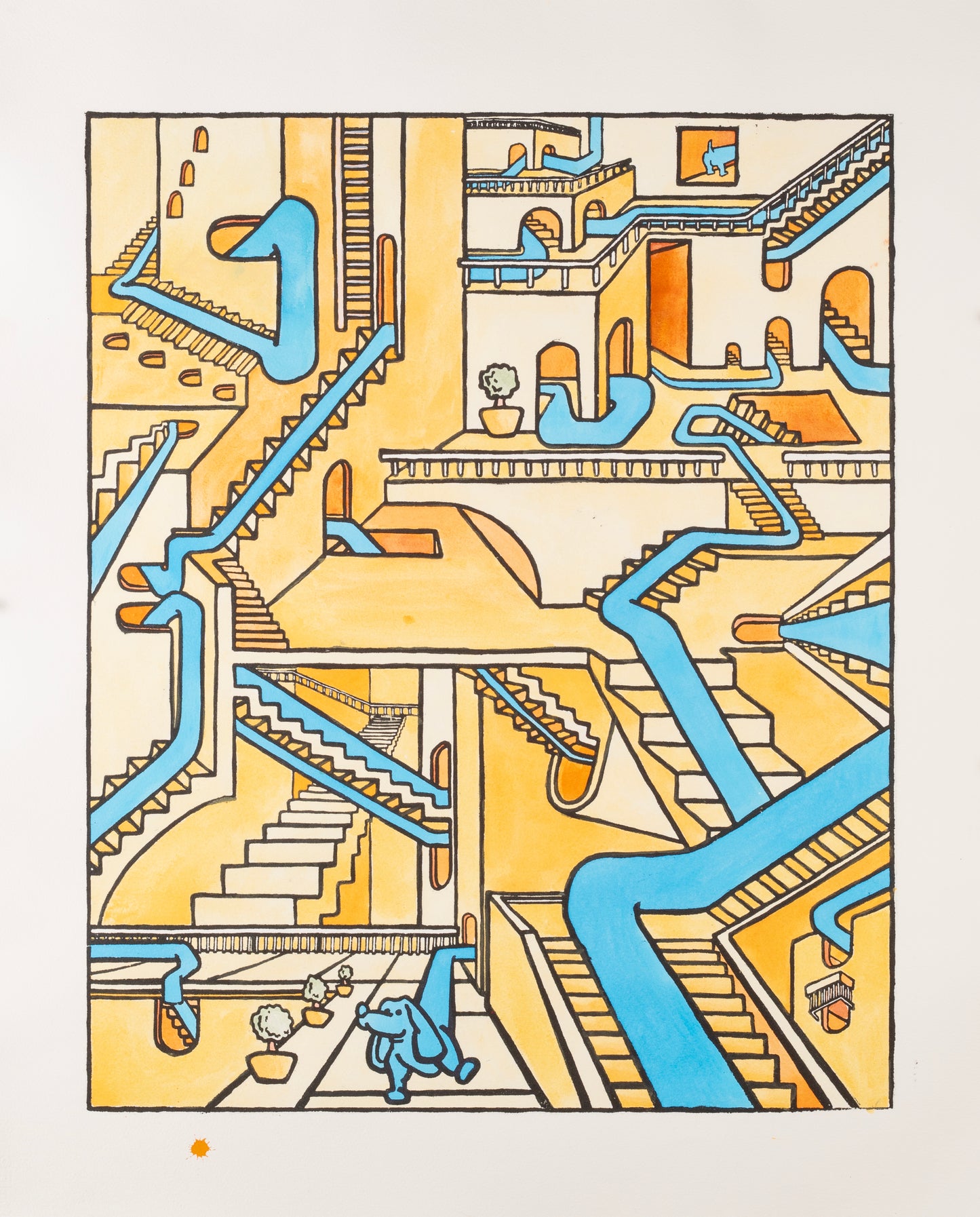 Long Dog print (1/5)