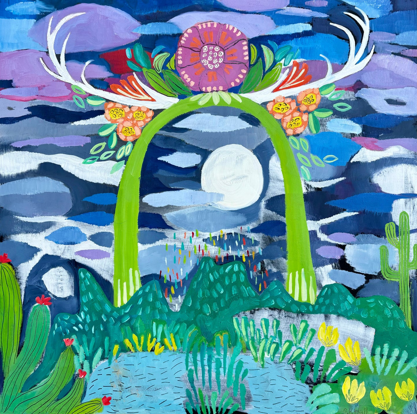 Refuge with Antlers II