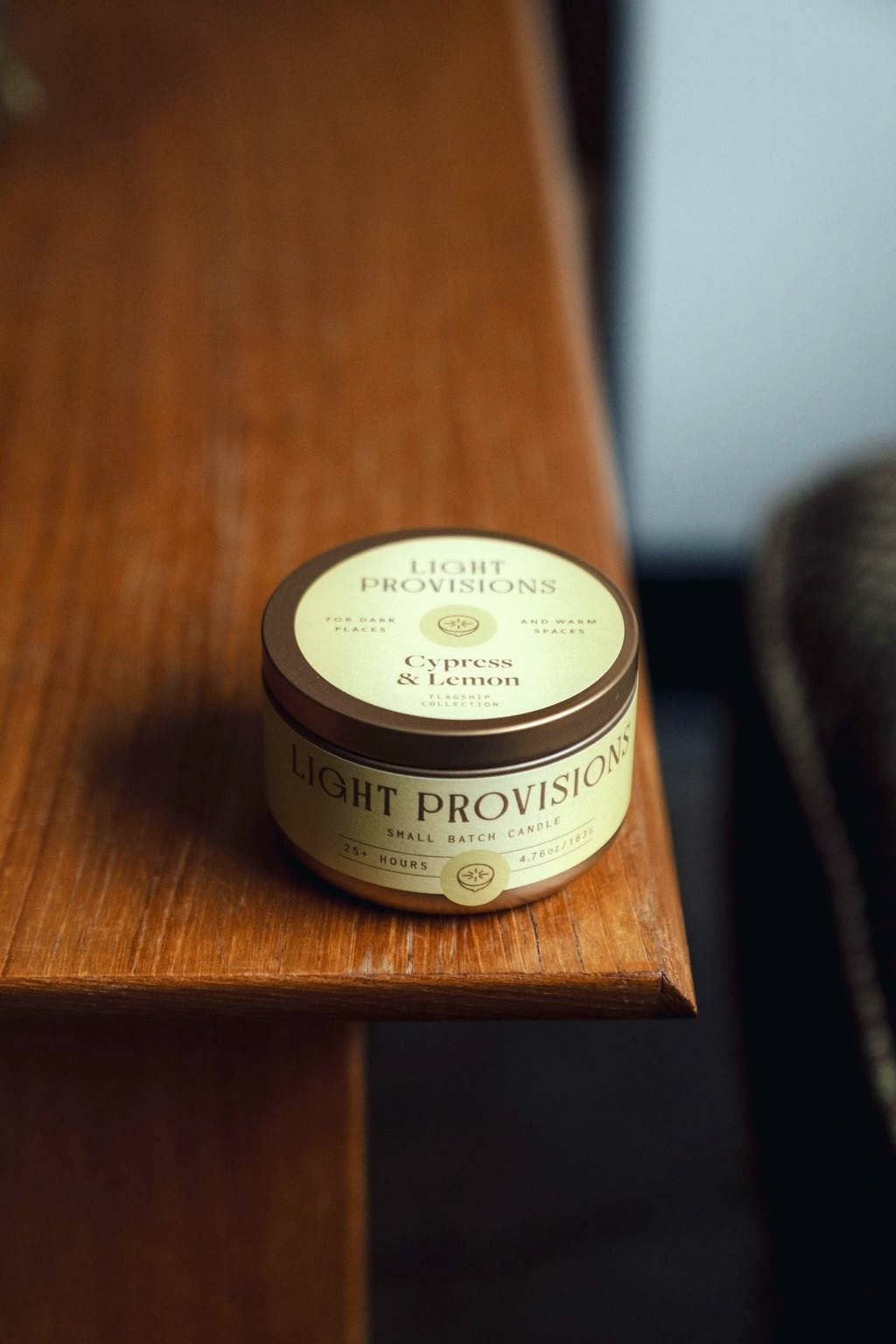 Light Provisions - 4.75 oz Cypress & Lemon