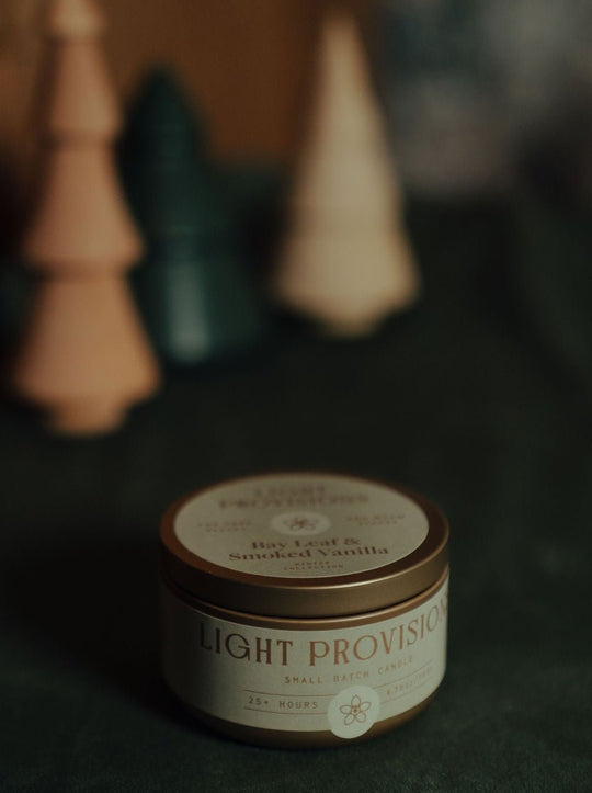 Bay Leaf & Smoked Vanilla Candle-4.76- Light Provisions