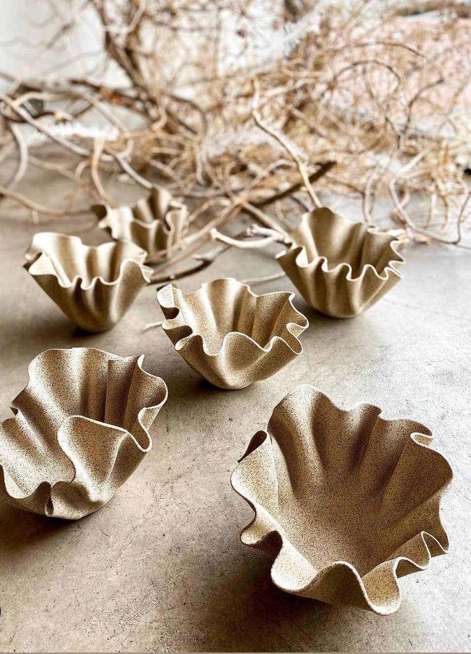 Small Ruffle Bowl