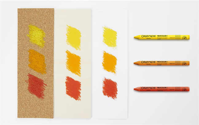 Caran d'Ache - Set of 10 NEOCOLOR I Pastels in Metal Box