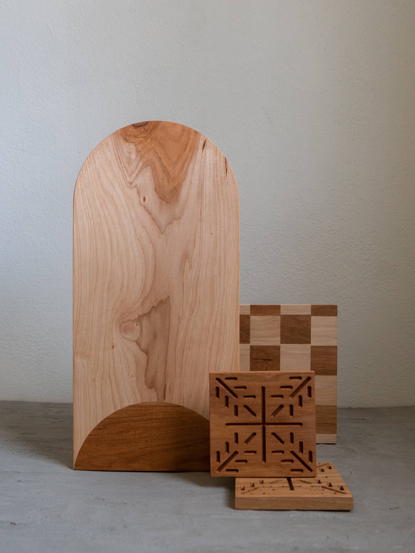 TIMBERMADE - Double arch charcuterie board: LIGHT