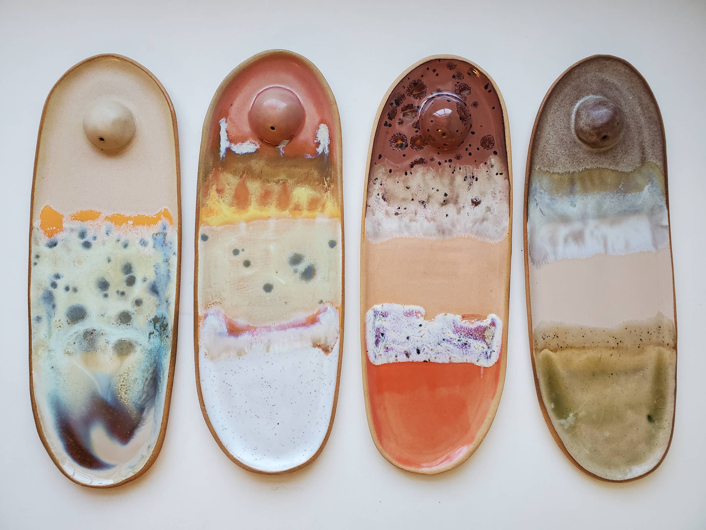 CURIOUS CLAY - Long Incense Dish