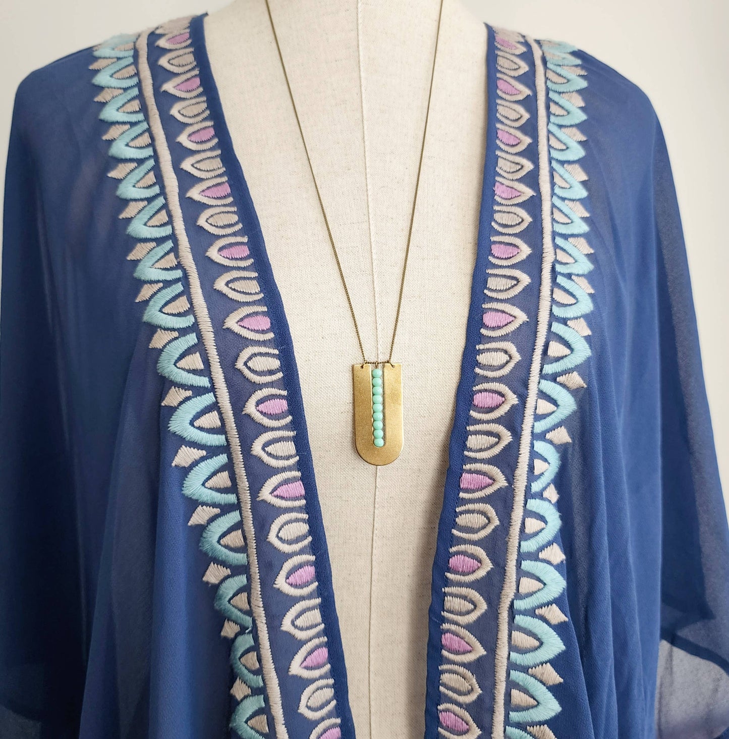 Fortress Necklace: Black - SPARKLEFARM