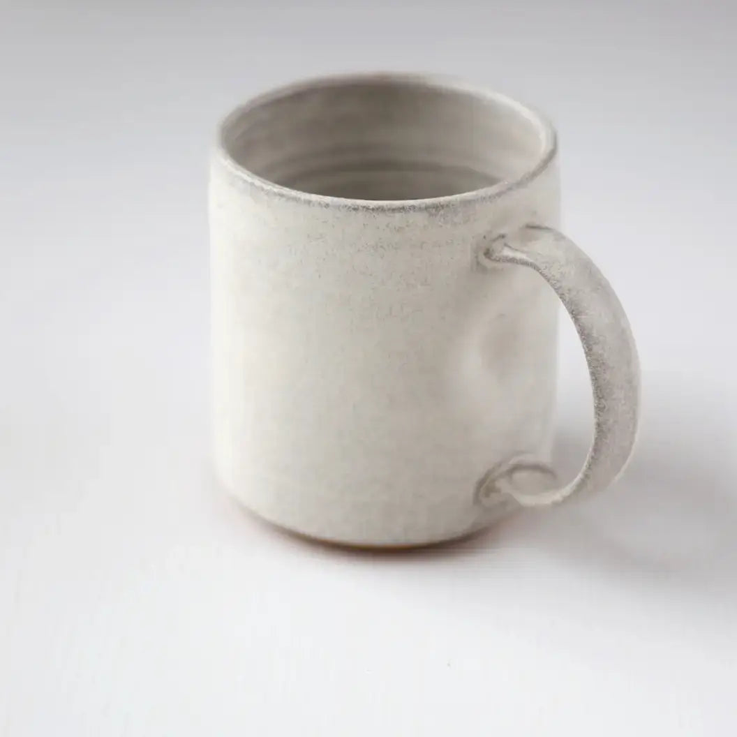 Gravesco Pottery - Smooth Handmade Pottery Mug | Minimalist Coffee Cup : Black