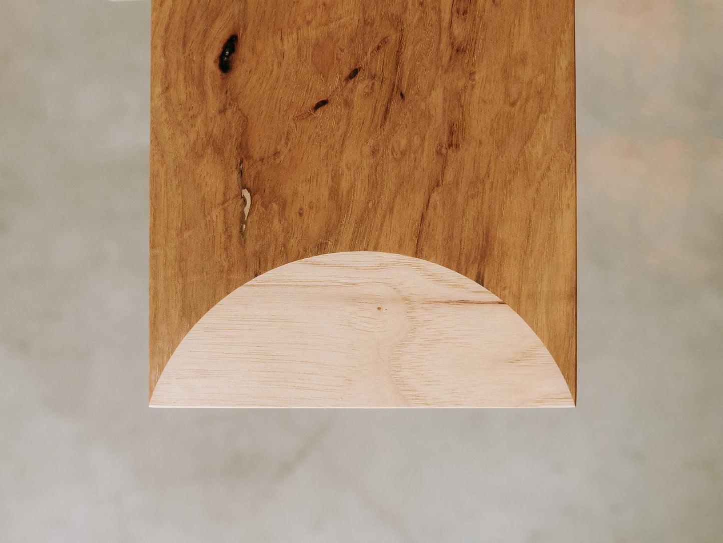 TIMBERMADE - Double arch charcuterie board: LIGHT