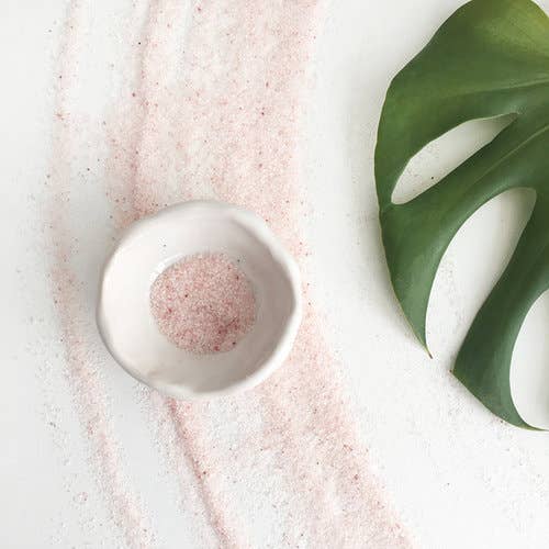 Innerspacism - Ceramic White Pinch Bowl