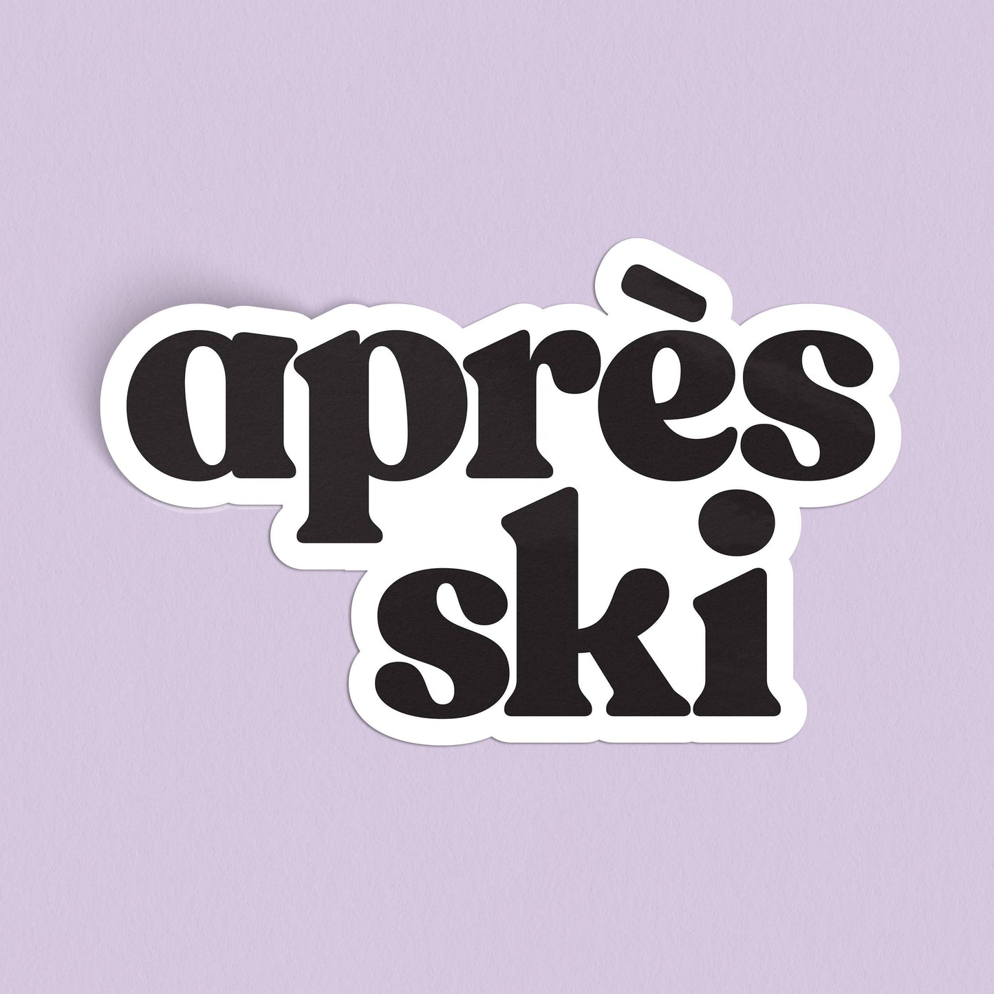 Endless August Supply Co. - Après Ski Sticker