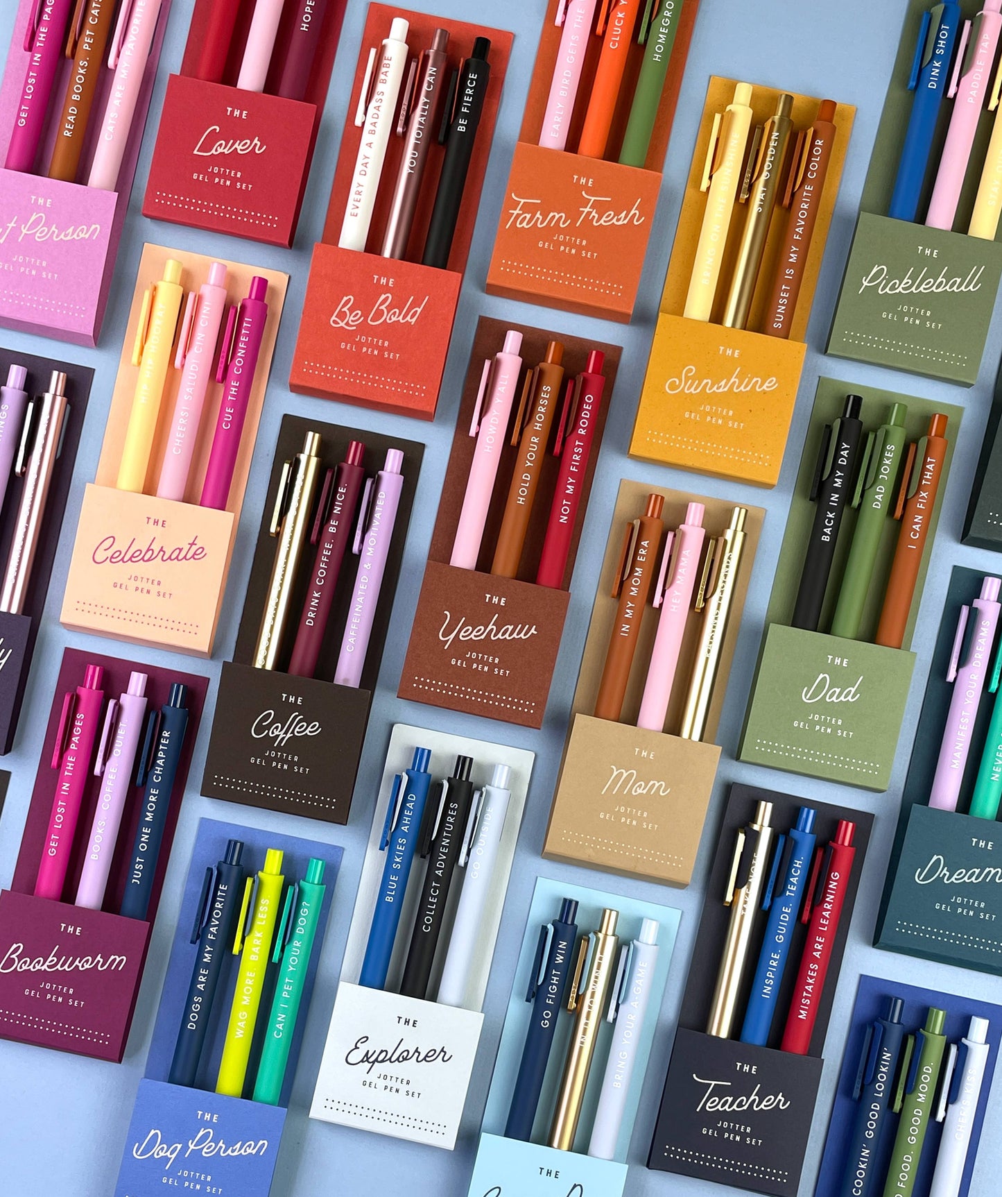 Ruff House Print Shop - The Dreamer Jotter Gel Pen: Set of 3