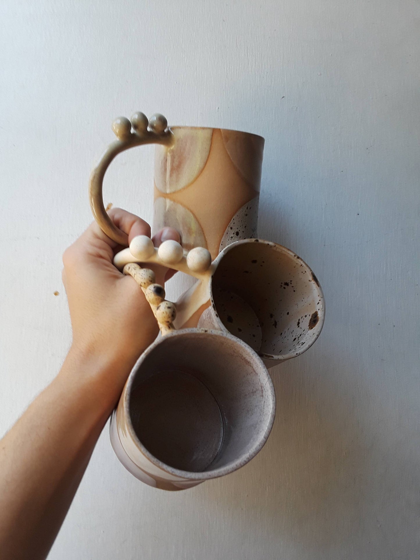 CURIOUS CLAY - Balance Ball Mug: Without gold luster