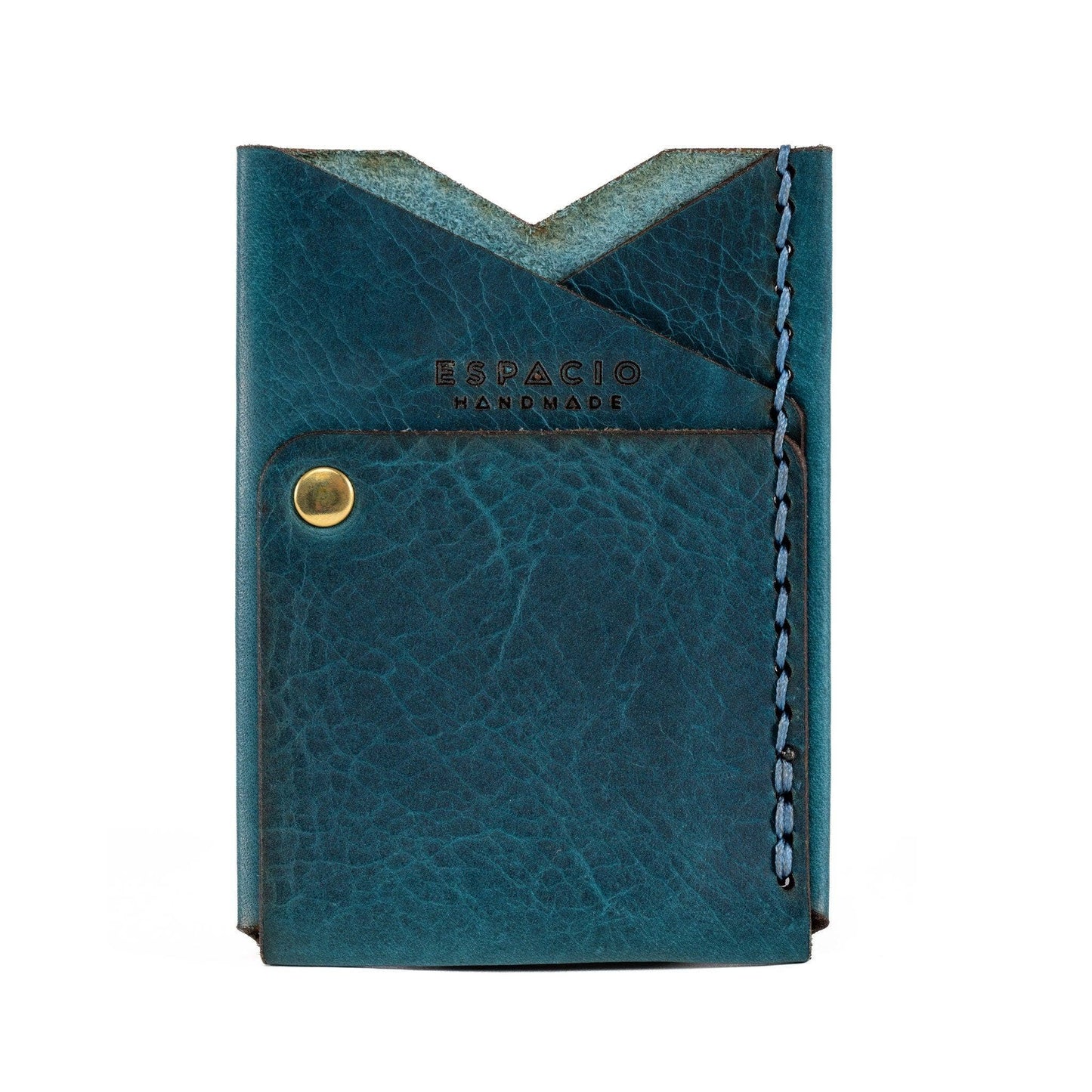 Espacio Handmade - Big Spender Leather Wallet – Caribbean – Slim card holder