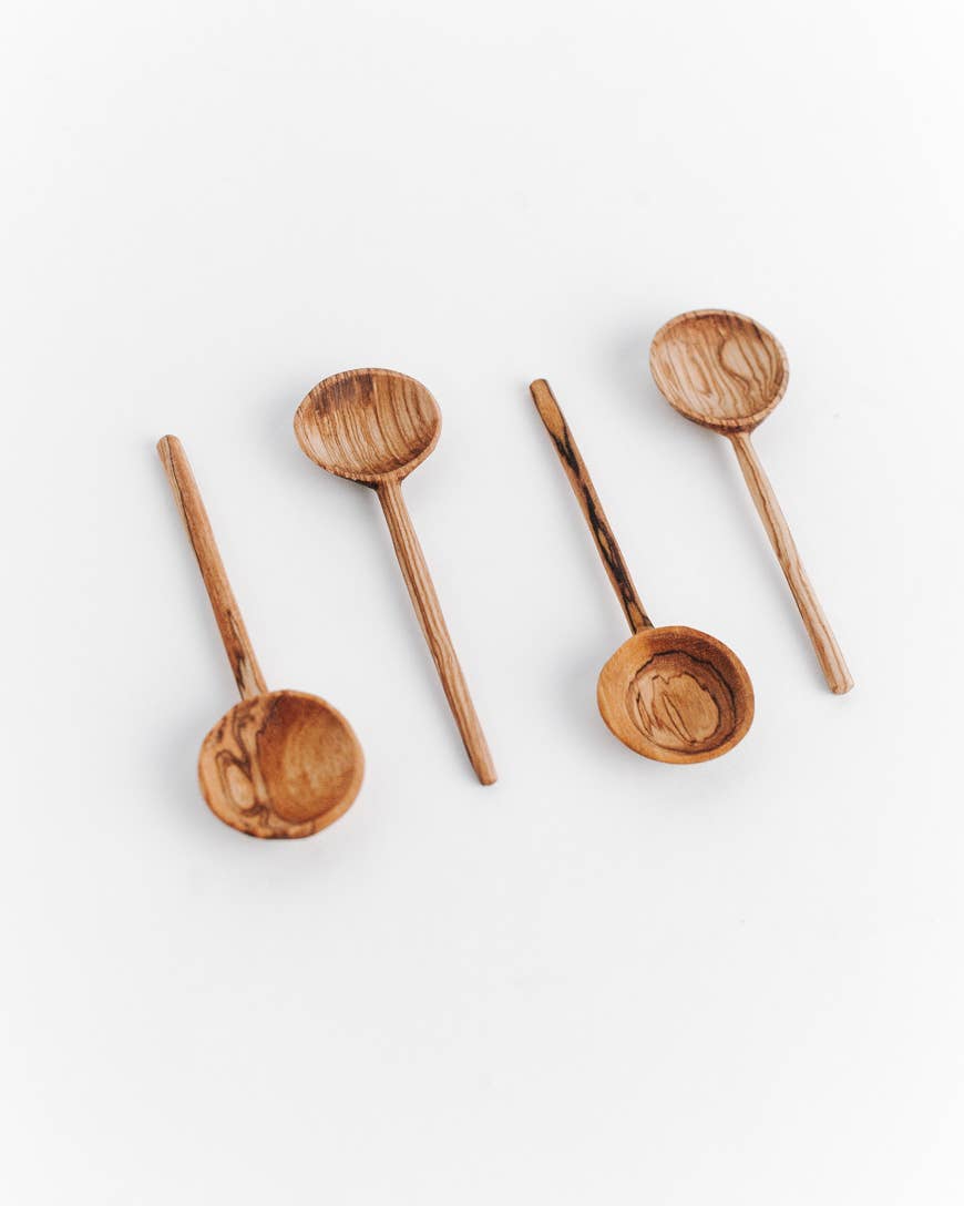Olive Wood Coffee Spoon