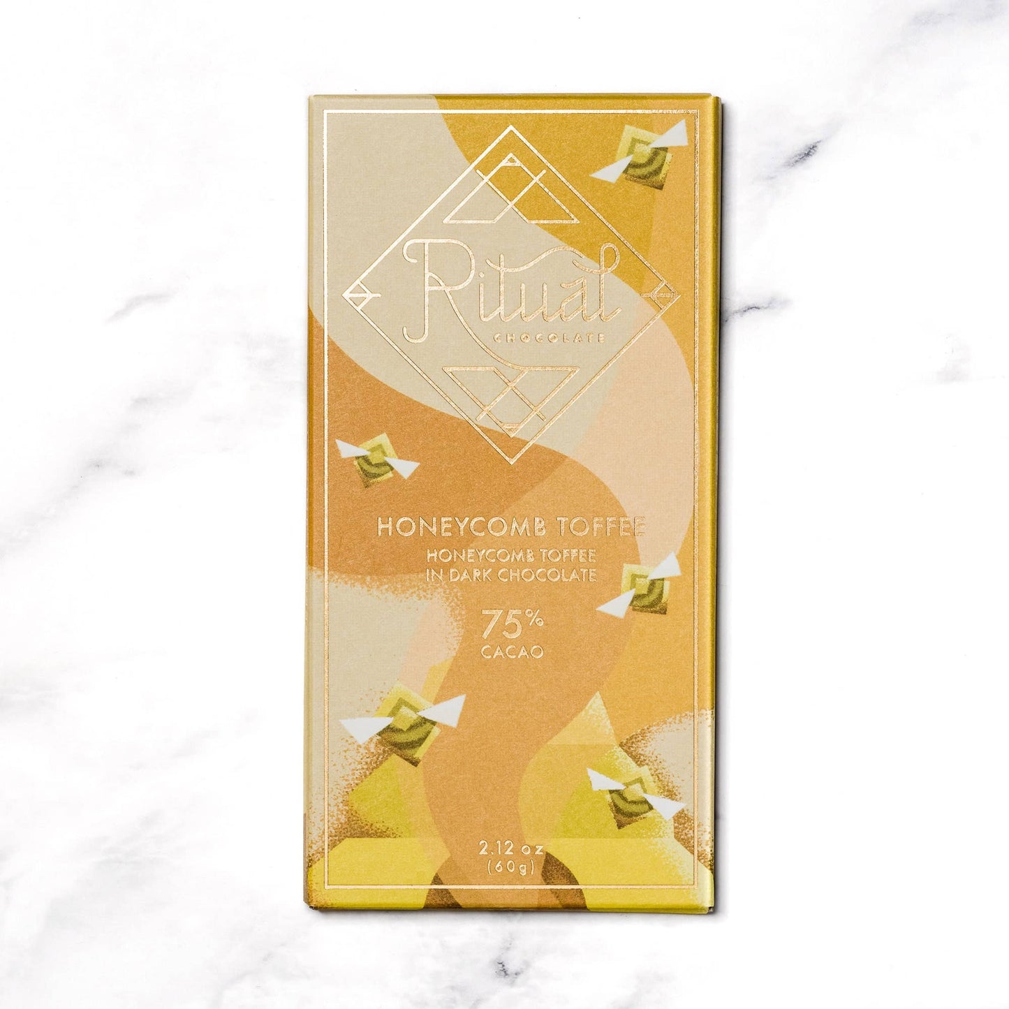 Ritual Chocolate - Honeycomb Toffee, 75% Cacao