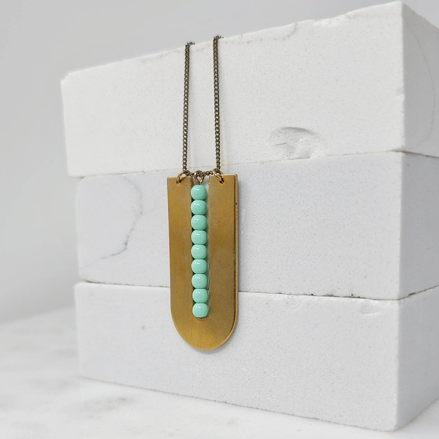 Fortress Necklace: Black - SPARKLEFARM