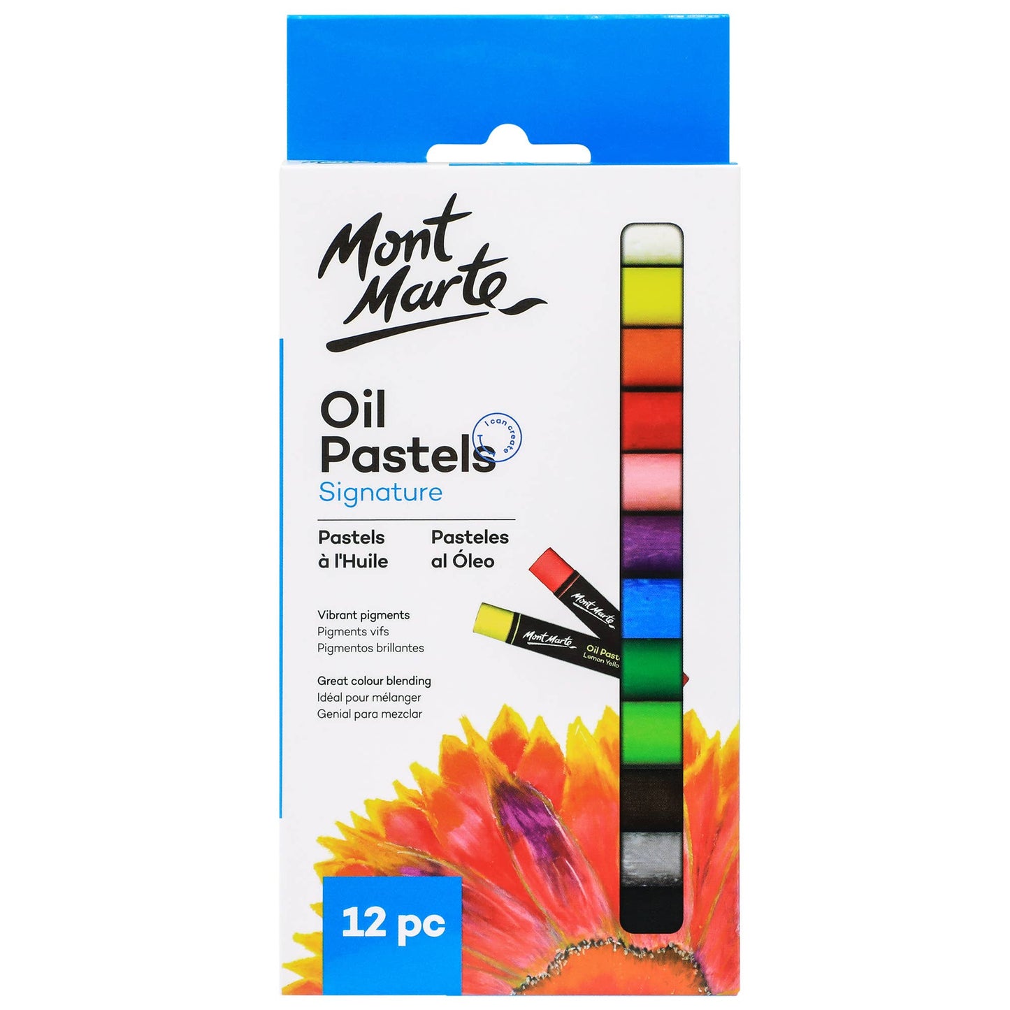 Mont Marte Usa, Inc. - Oil Pastels Signature 12pc