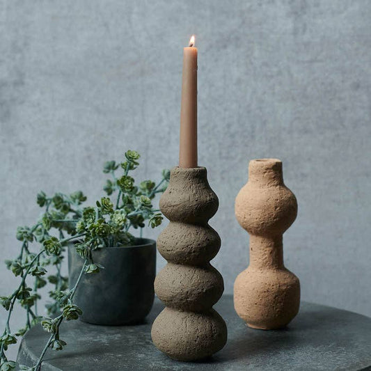 Abigail Ahern Hazel Cement Candleholder