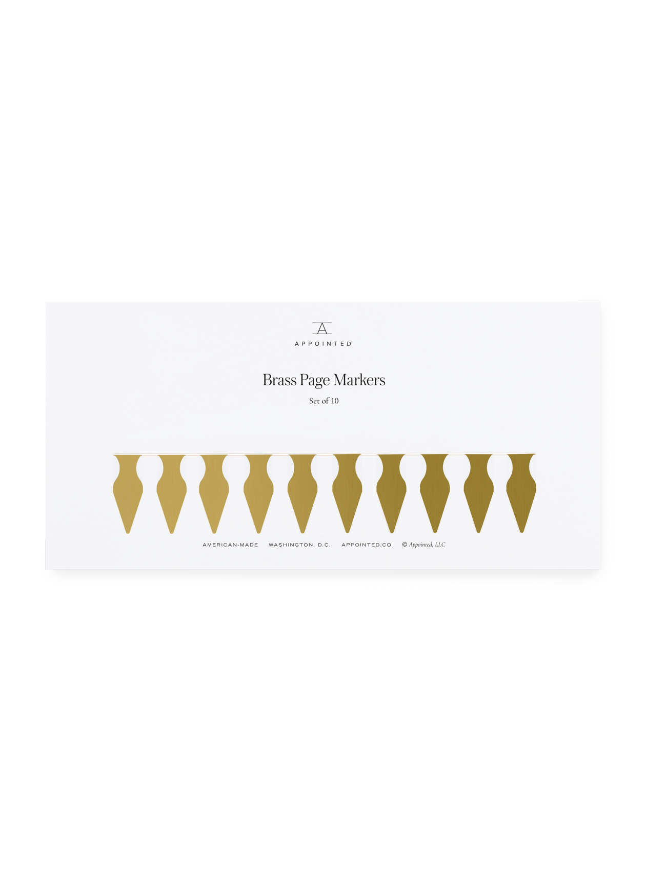 Brass Page Markers