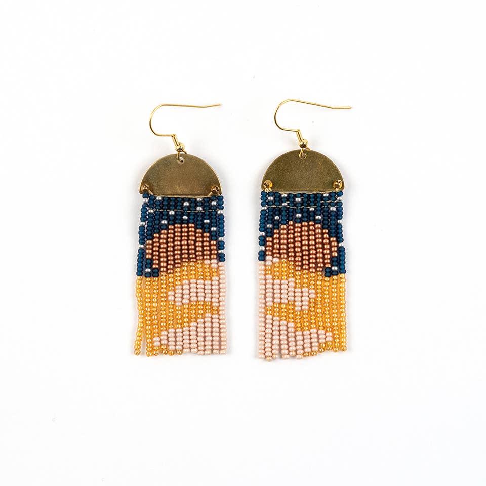 Altiplano - Moonrise Fringe Earrings (Warm)